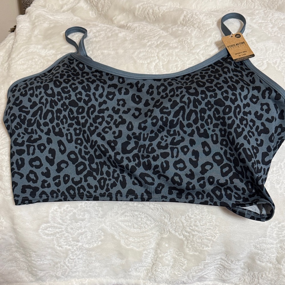 Leopard Print Crop Top